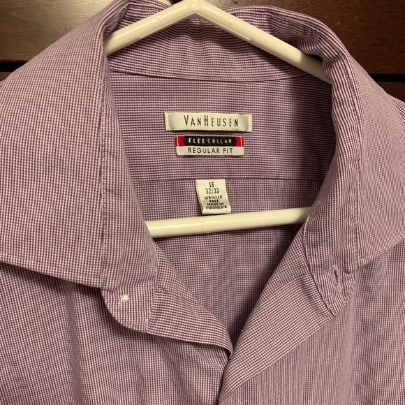 Van Heusen - M - lavender dress shirt - Picture 1 of 3